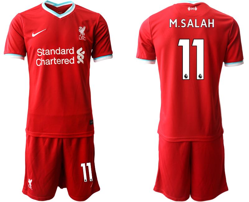 Men 2020-2021 club Liverpool home #11 red Soccer Jerseys->customized soccer jersey->Custom Jersey